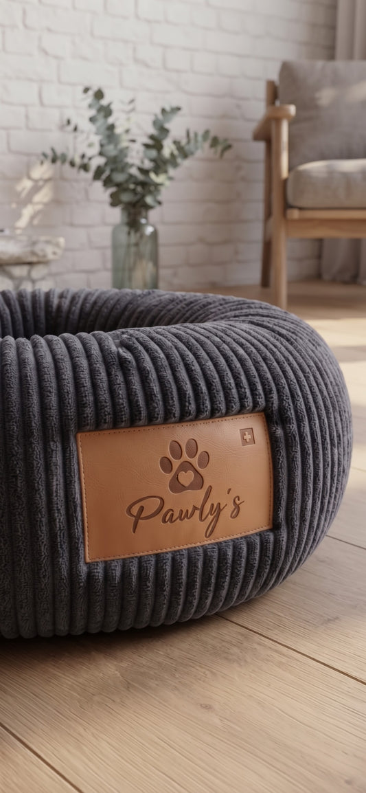 Donut-Bett – Charcoal